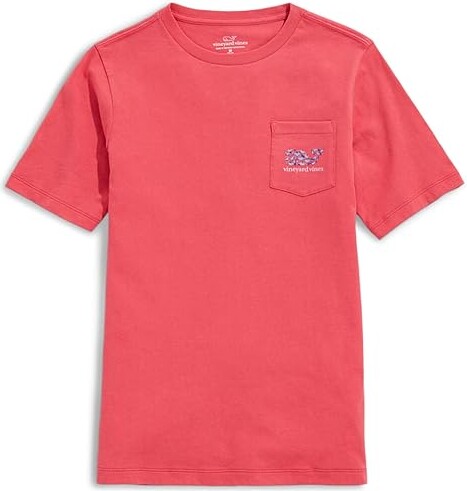 Vineyard Vines Kids Harbour Fish Fill Short Sleeve Pocket Tee