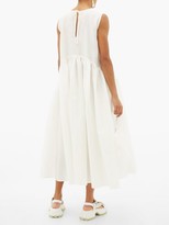 Thumbnail for your product : Cecilie Bahnsen Anna Karin Floral-cloque Dress - White