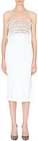 Thumbnail for your product : Roland Mouret Forficula feather-detail strapless dress