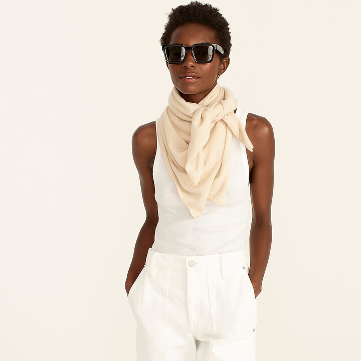 cashmere bandana scarf
