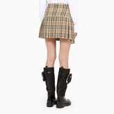 Thumbnail for your product : Burberry Wool kilt with Vintage check motif