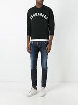 Thumbnail for your product : DSQUARED2 Clement chain trim jeans