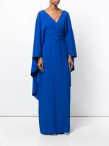 Thumbnail for your product : Alberta Ferretti long draped dress