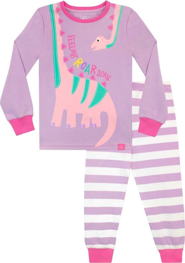 Harry Bear Roarsome Stripe Cosy Snuggle Fit Pyjamas ShopStyle