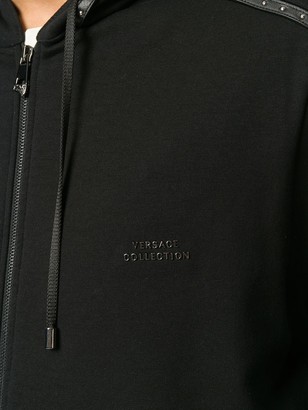 Versace Zipped Hooded Jacket