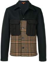 Thumbnail for your product : Barena checked panelled jacket
