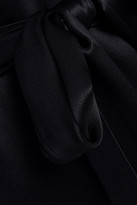 Thumbnail for your product : Joseph Belted Cutout Silk-satin Dress