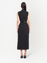 Thumbnail for your product : Prada Mock-Neck Belted Dress