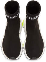 Thumbnail for your product : Balenciaga Black Logo Speed High-Top Sneakers