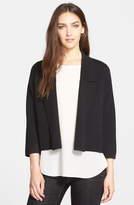 Thumbnail for your product : Eileen Fisher Wool Interlock Knit Jacket