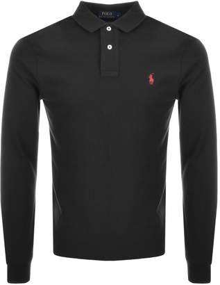 Ralph Lauren Slim Fit Polo T Shirt Black