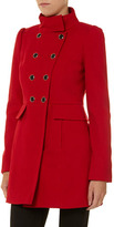 Thumbnail for your product : Dorothy Perkins Red funnel neck coat