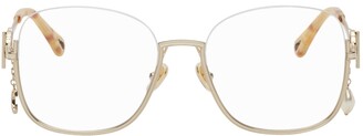 Chloé Gold Pearl Charm Glasses