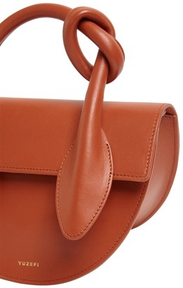 Yuzefi Dolores Leather Top Handle Bag