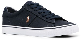 Polo Ralph Lauren Embroidered Logo Low-Top Sneakers