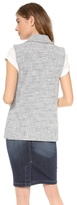 Thumbnail for your product : Autograph Addison Alexa Tweed Moto Vest
