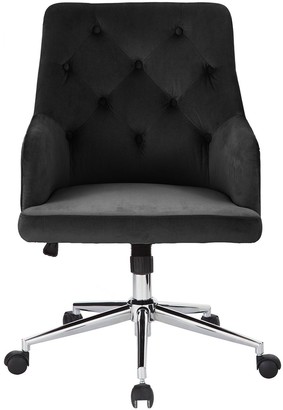 Warwick Fabric Office Chair - Black