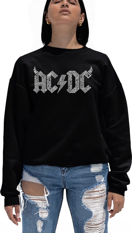 AC/DC Womens Title Sweatshirt