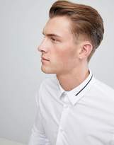 Thumbnail for your product : Celio Smart Slim Shirt With Collar Detail