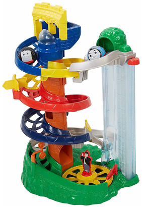 Thomas & Friends My First Rail Rollers Spiral Station Play Set