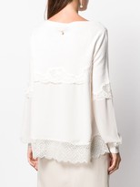 Thumbnail for your product : Twin-Set Tiered Lace Jumper