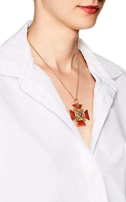 Stephanie Windsor Antiques Women's Maltese Cross Pendant - Gold