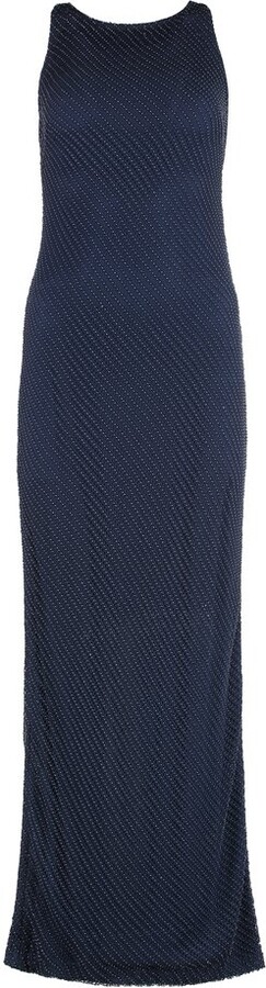 Lauren Ralph Lauren Beaded Sleeveless Gown