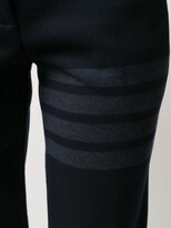 Thumbnail for your product : Thom Browne tonal 4-Bar twill trousers