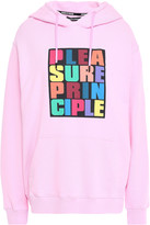 Thumbnail for your product : House of Holland Printed French Cotton-terry Hoodie