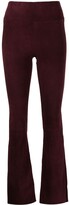 Thumbnail for your product : Sylvie Schimmel Flared Suede Trousers