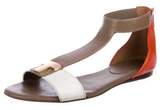 Thumbnail for your product : Tory Burch Leather T-Strap Sandals
