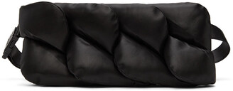 Balmain Black Maxi Chain Belt Bag