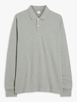Thumbnail for your product : John Lewis & Partners Supima Cotton Pique Long Sleeve Polo Shirt