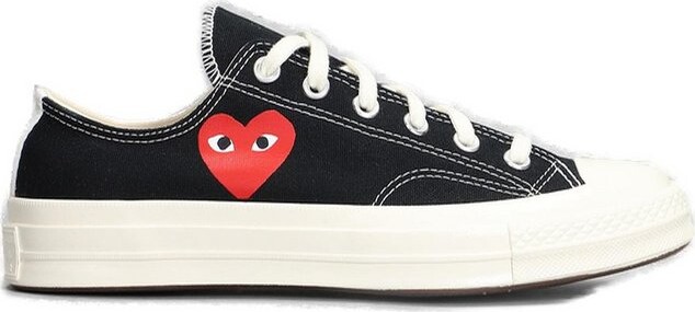 Comme des Garçons PLAY X Converse Play Chuck 70 OG Lace-Up Sneakers