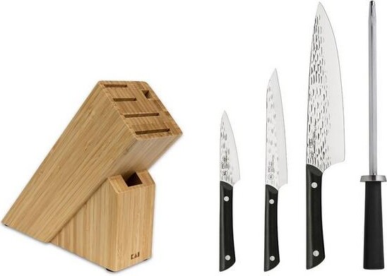 Shun PRO 5 Pc Kitchen Block Set
