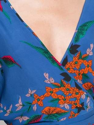Diane von Furstenberg Eloise asymmetric mini dress
