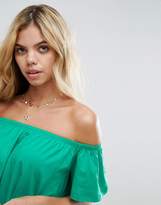 Thumbnail for your product : ASOS Off Shoulder Mini Dress