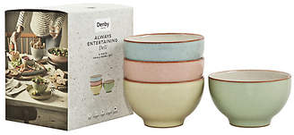Denby Always Entertaining Set of 4 Ceramic Small Bowls
