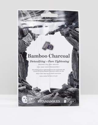 Vitamasque Bamboo Charcoal Detoxifying & Pore Tightening Sheet Mask