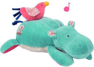 Moulin Roty Musical Plush Hippo