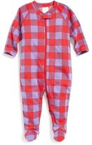 Thumbnail for your product : Hanna Andersson Buffalo Check One-Piece (Baby)
