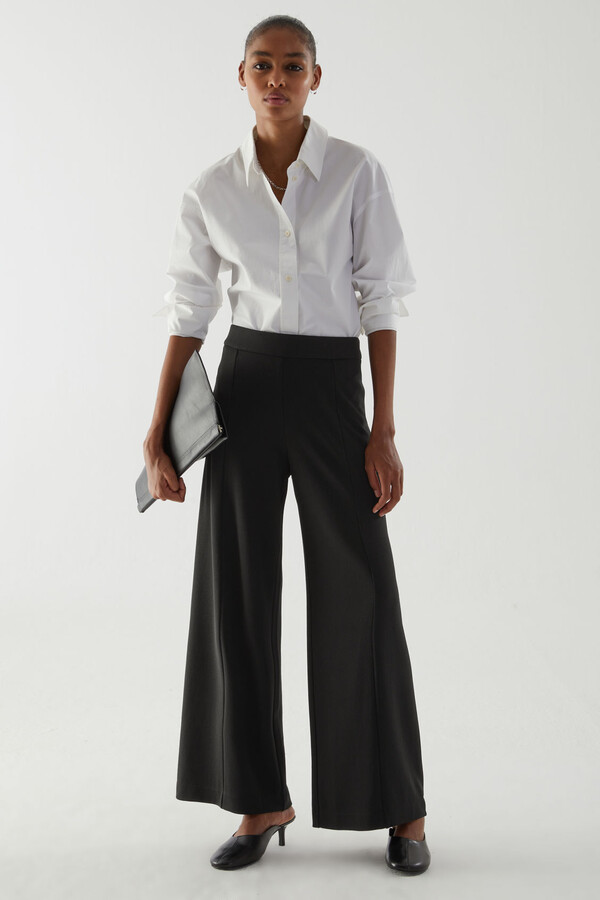 COS Wide-Leg Tailored Trousers - ShopStyle