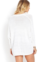 Thumbnail for your product : Forever 21 Warm Textured Stripe Cardigan