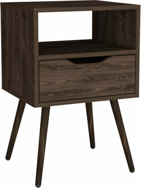 George Oliver 1-Drawer 1-Shelf Nightstand