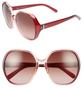 Thumbnail for your product : Chloé Women's Misha 59Mm Gradient Round Retro Sunglasses - Gradient Black