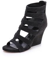 Thumbnail for your product : Sigerson Morrison Vernice Wedge Sandals