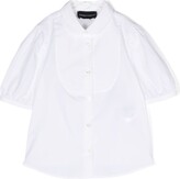 Thumbnail for your product : Emporio Armani Kids Bib-Collar Cotton Shirt