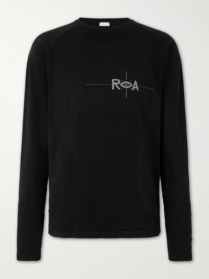 ROA Logo-Embroidered SENSIL® Breeze T-Shirt