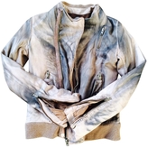 Thumbnail for your product : S.W.O.R.D. Grey Leather Jacket