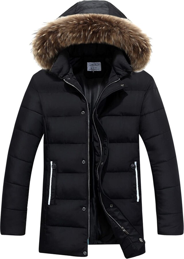 Generic Men's Puffer Jacket Lightweight Winter Men's Casual Jacket - Main Image